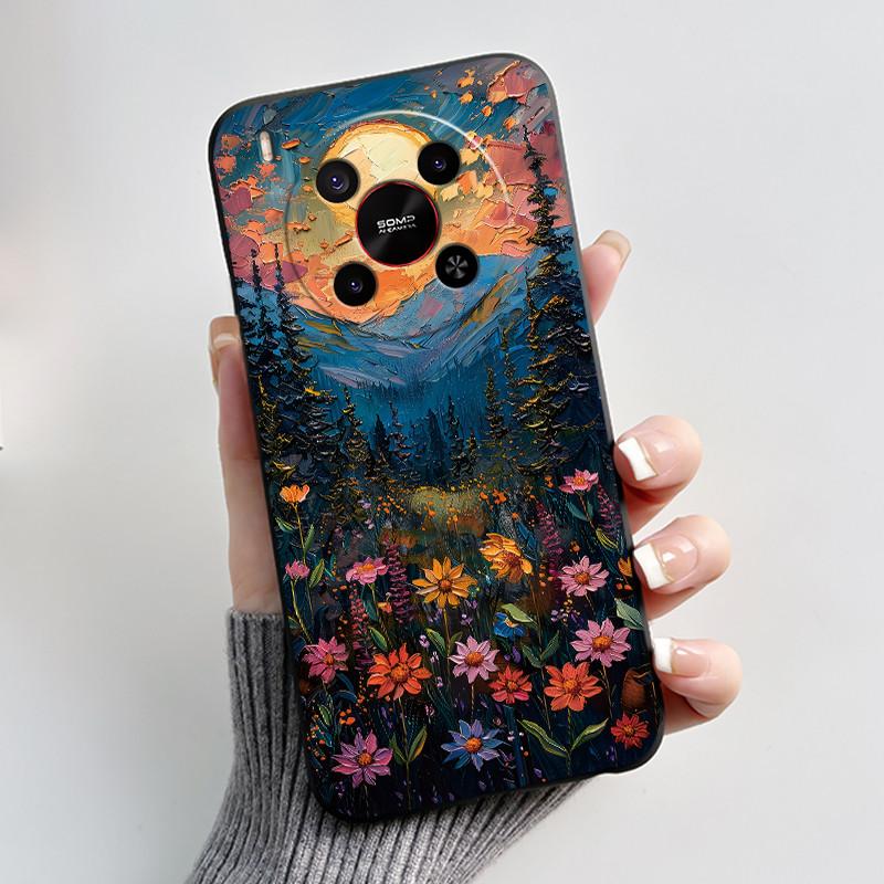 Case For ZTE Blade V70 Max / Nubia V70 Max Phone Case Black Soft Silicone Shockproof Cover Luxury Cute Love Rabbit Funny Casing