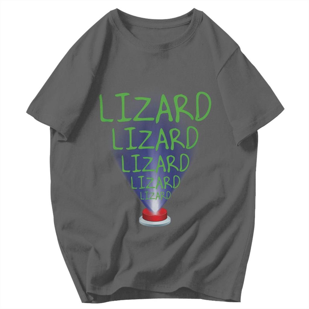 Men T Shirt Lizard Meme Vintage Pops Y2K Graphic Crewneck Unisex Clothing T Shirts
