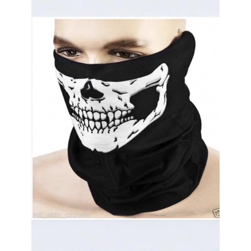 Halloween Party Adult Reaper Black Cape Cape Skull Face Towel Gloves Halloween Costume Prop Set