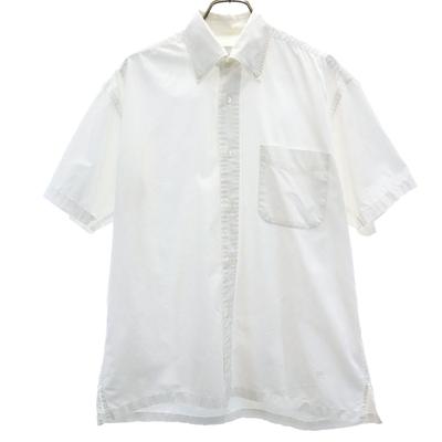 Camisa de manga curta com botões 46 branca Masculina Usada