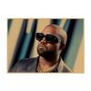 Kanye West Hip Hop Rapper Poster - Decorative Wall Art for Bar or Cafe (661)