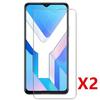 Pack-2 Tempered Glass for Vivo Y76 5g Screen Protector 9h Shockproof