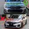 Front Kidney Diamond Grille Grill Center Grid Mesh Tuning For BMW 3 Series G20 G21 M-Sport 320i 325i 330i M340i LCI 2022-2024