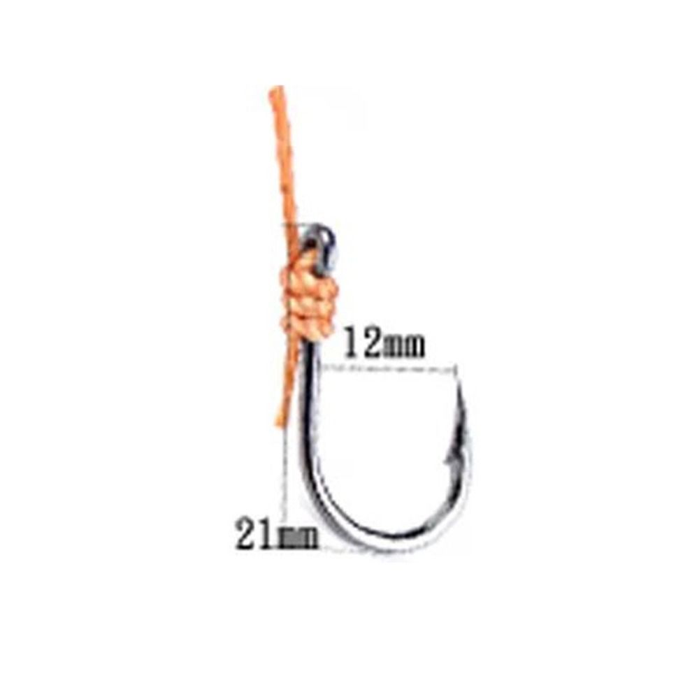 1 Stück 5 # -13 # Anti-Verwicklung Schnurhaken Edelstahl Automatischer Klappfischhaken Neuer Angelhaken