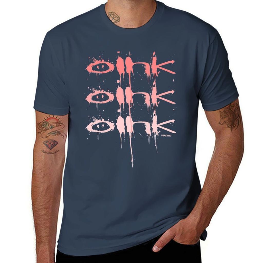 Oink Splash T-Shirt Baumwoll-T-Shirt 100% Essential T-Shirt T-Shirt