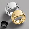 European & American Trendy Titanium Steel Thumb Ring for Women & Men: Simple Versatile Jewelry Accessory