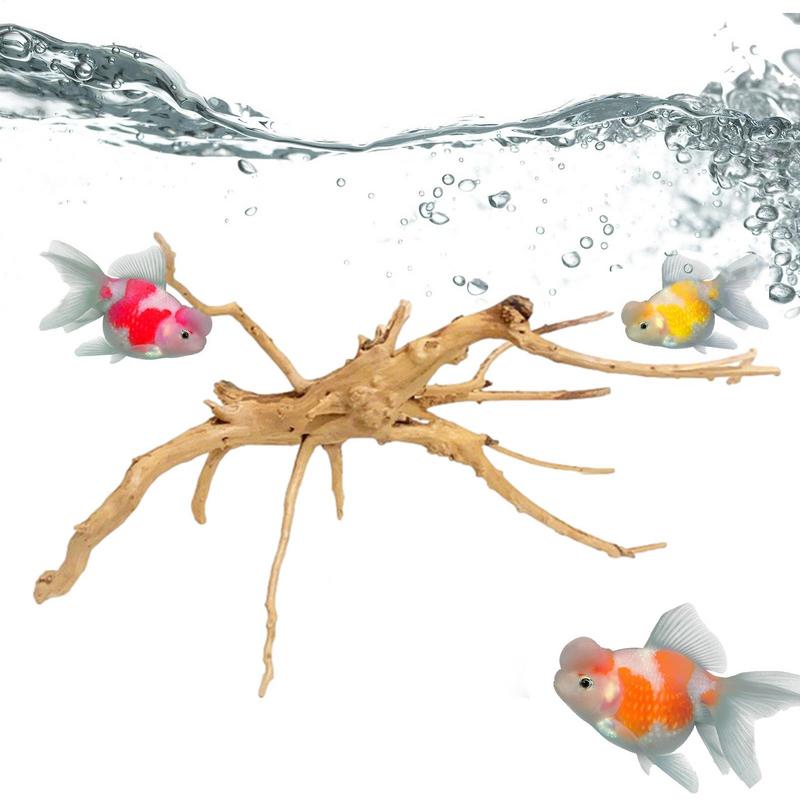 Aquarium Driftwood Decor Natural Sinkable Tree Root Wood Branches Terrarium Decor for Aquarium Reptile Snake Spiders
