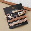 3 Acetic Acid Hairpins In Spring, Simple Bangs Clips On The Side, High-End Broken Hair Clips, Headgear.