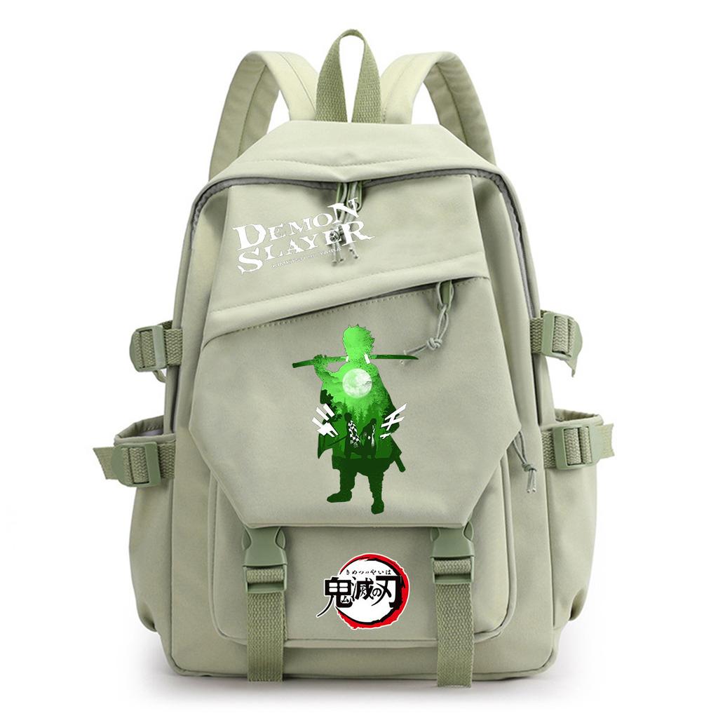 Anime surrounding ghost annihilation blade Tanjiro junior high school high school student schoolbag backpack Oxford cloth male and female