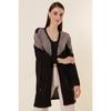 S Patterned Lycra Cardigan with Pulp Detailed Pockets