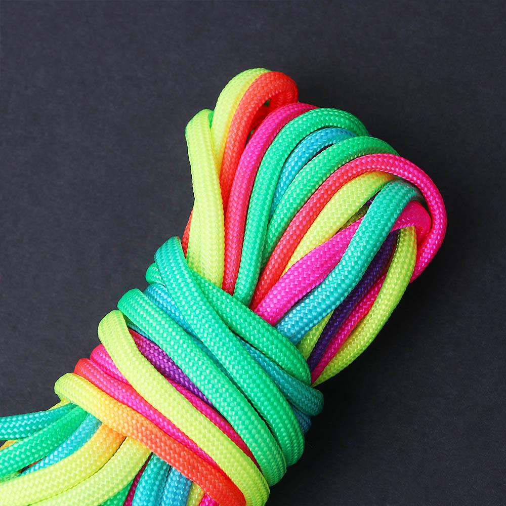 Accessories Rainbow Colors Cord Rope Rainbow Paracord Rope DIY Survival Bracelet Parachute Lanyard