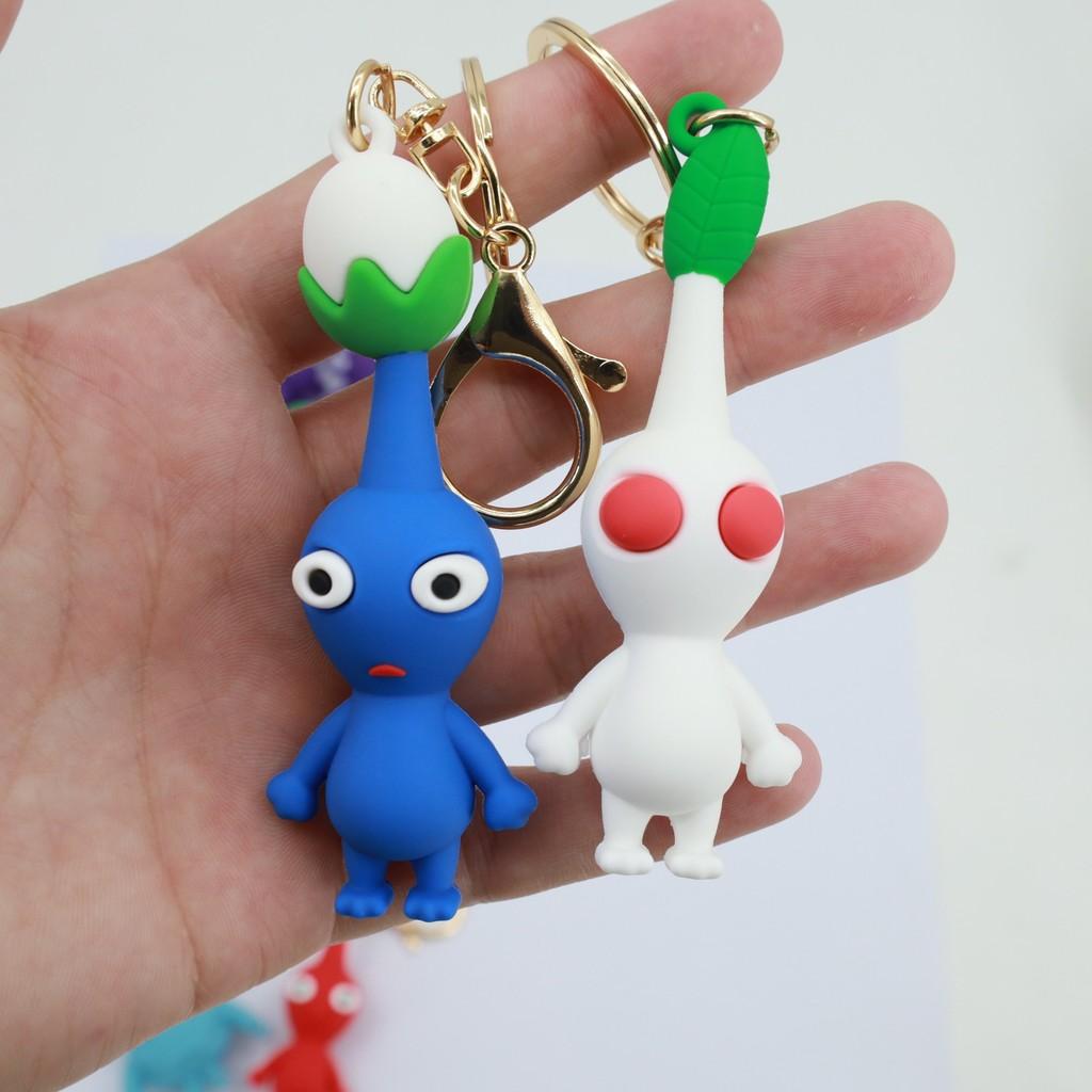 Pikmin 4 Keychain Pvc Cartoon Collectible Gift For Kids And Fans
