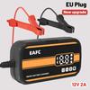 Chargeur de Batterie de Voiture 12V 2A Portable avec Affichage Numérique Charge Rapide Accessoires de Voiture Outil de Réparation d'Impulsion pour Moto Camion Auto
