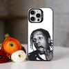 A-ASAP Rocky Rapper Handyhülle Für iPhone 17,16,15,14,13,12,11 Plus,Pro Max,XS,Bunte Silber Schwarze Hülle