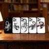 Handyhülle mit Skorpion-Totem für iPhone 17, 16, 15, 14, 13, 12, 11 Plus, Pro Max und andere Modelle – Weiche, schwarze Hülle