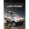 1/24 Toyota Land Cruiser LC80 Legierungsauto Modell Diecast Metall Spielzeug Geländewagen Automodell Simulation Sound und Licht Kinder Geschenk