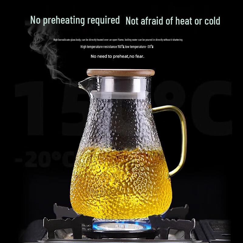 FUGUANG 1.9L Heat-Resistant Glass Pitcher