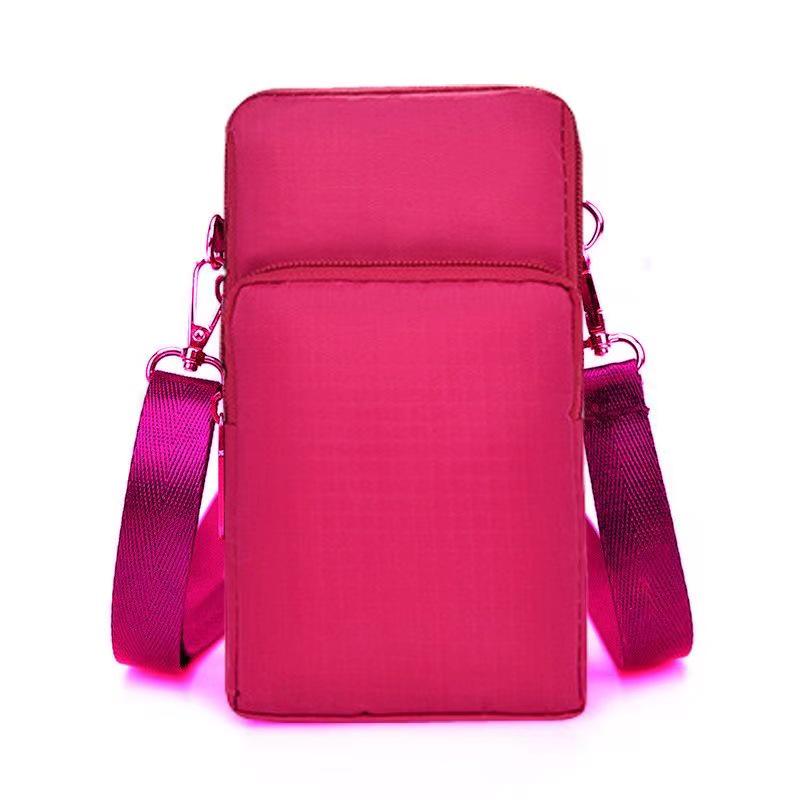 Women's Crossbody Phone Pouch: Lightweight Mini Coin Purse, Neck & Wrist Bag for Running and Sports.