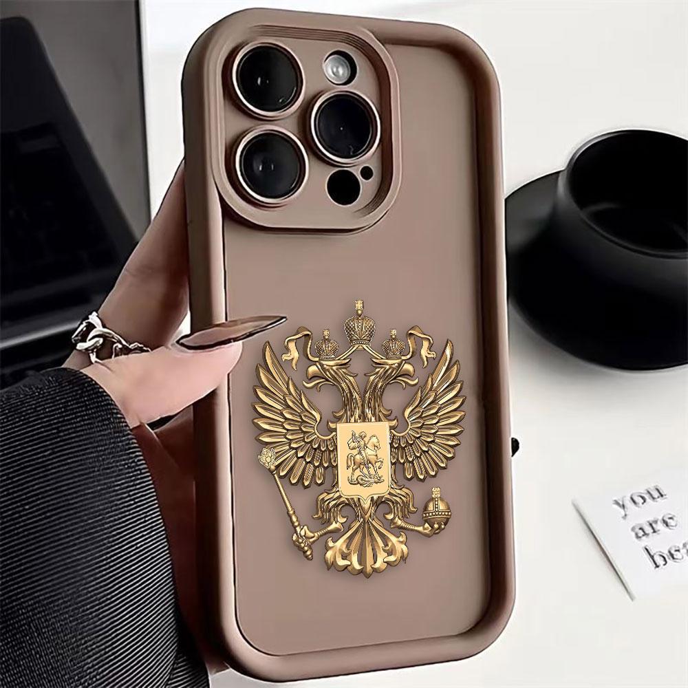 Russian Emblem Flags Phone Case For HONOR X9D X9B X9A X8C X8B X8A X8 X7A X6A X7 X9 MAGIC 5 6 7 8 Y9 DIY Shell Funda Case Cover