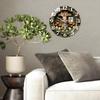 12 Inch Round Wall Clock Known for Its Classic, Versatile, and Adaptable Design