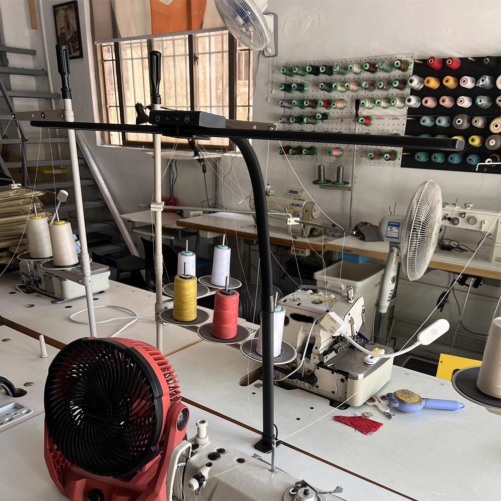 Office Home Led Desk Lamp Eye Caring Architect lamp with Clamp  24W 5 Color Dual Screen Computer Monitor Gooseneck Smart Light