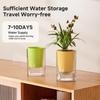 Boho Style Self Watering Flowerpot Transparent Transparent Cylinder Vase  Succulents