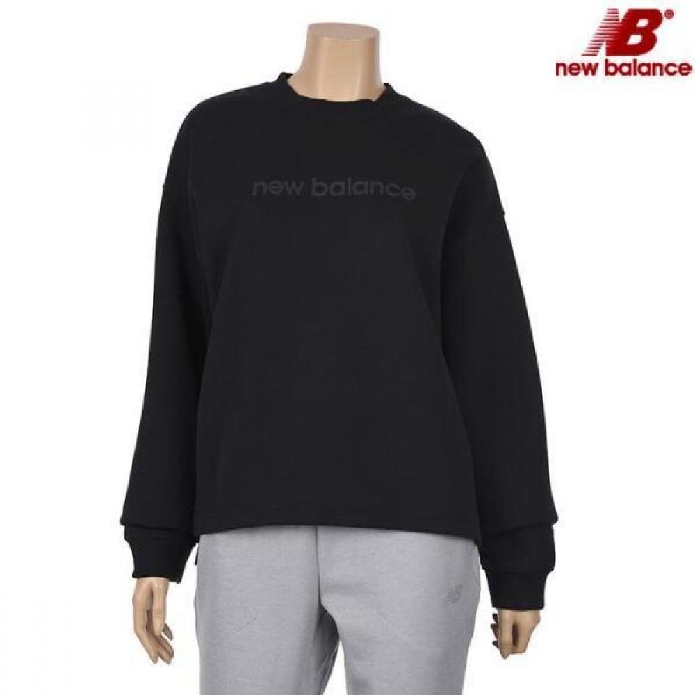 

New Balance Wt41556 Women Letter Logo Sweatshirt Nbncebs052 19 black／90
