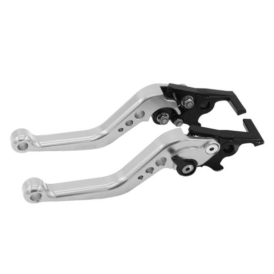 1 Paar Motorrad Metall verstellbarer Motorrad CNC Hebel Handbremsgriff Griff