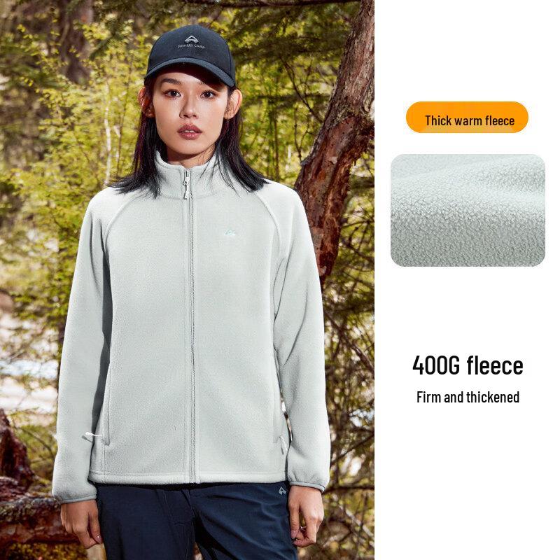 Pioneer Camp Women's Stand-Collar Fleece Jacket