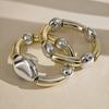 Fashion Personality New Round Beads Niche Design Bracelet Exaggerated Irregular High-End Bracelet Women