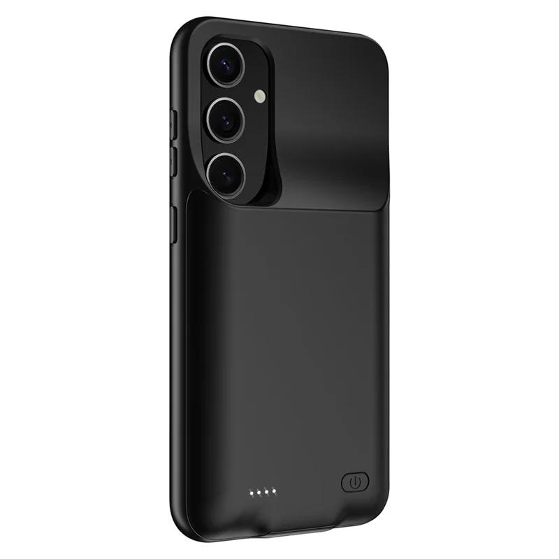 For Samsung Galaxy S25+ TPU Soft Edge Charging Case 10000mAh Extended Battery