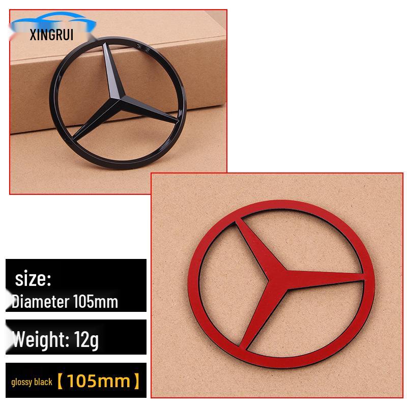 Mercedes E63S/C63S V8 Biturbo 4MATIC+ AMG Black Warrior Tail Badge Emblem Sticker