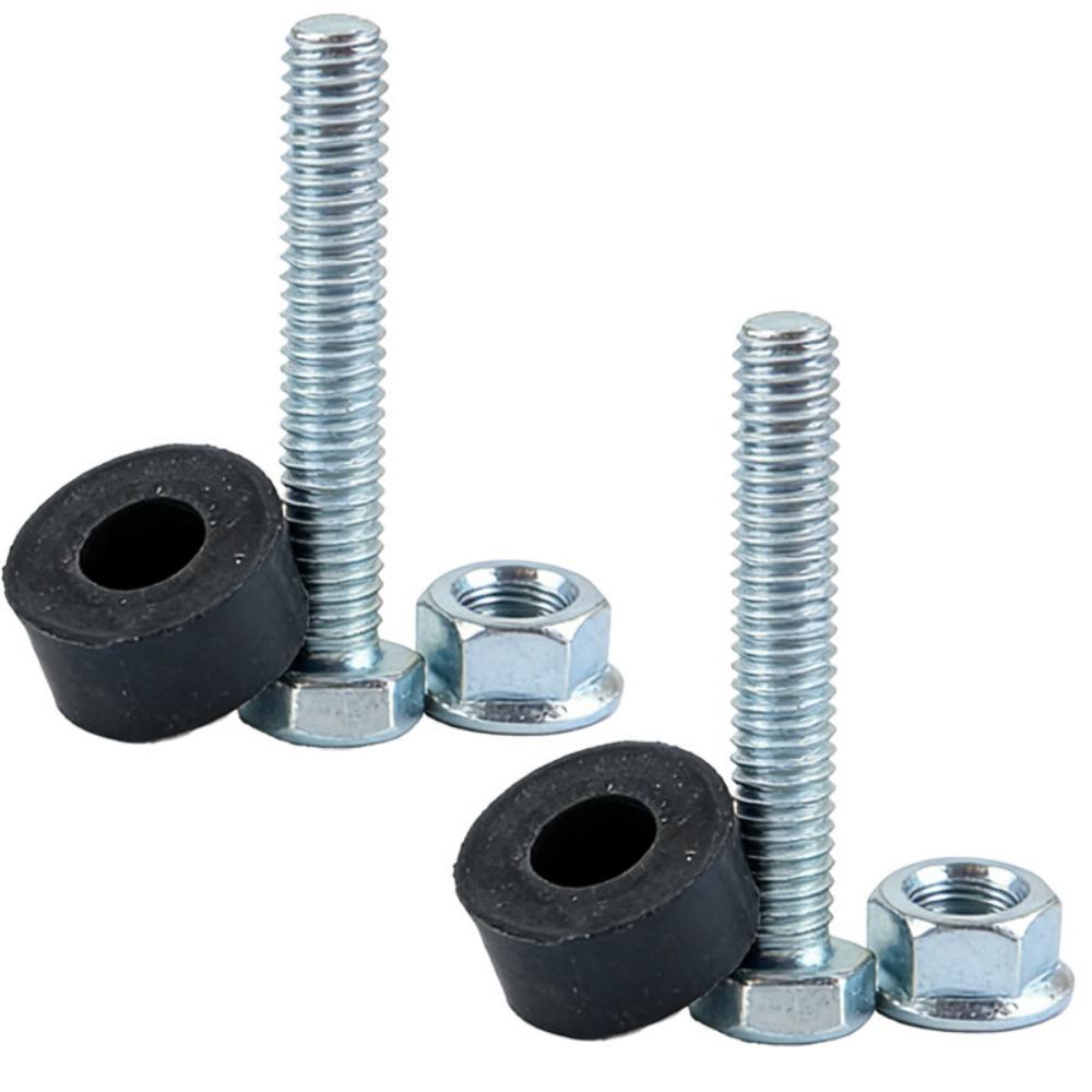 4 Set Hood Adjustable Stop Bumpers Kit For Chevrolet 1955-1956