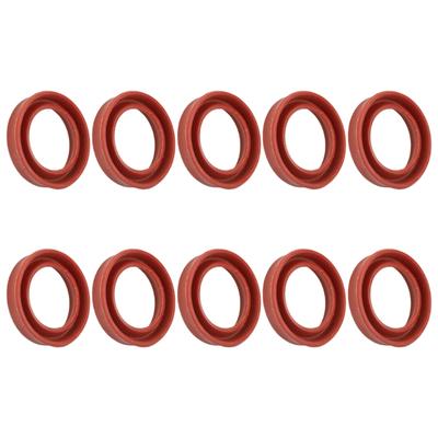 Pack Of 10 Silicone Seals for Coffee Machine High Temperature Resistant Rings Replacement Gaskets for Espresso Machine