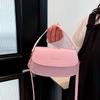 Women's Faux Leather Handbag Versatile Fashion Shoulder Casual Commuting Bags Girl Brand Designer Saddle Handbag KTB