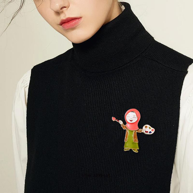 1 Stück Stoffzubehör Festivals Lehrer Krankenschwestern Polizist Geschenke für Freunde in verschiedenen Berufen Unisex