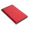 2.5 Inch SATA HDD Enclosure Type C 10Gbps High Speed Portable Hard Drive Case with LED Indicator Red  (Not Inclube Hard