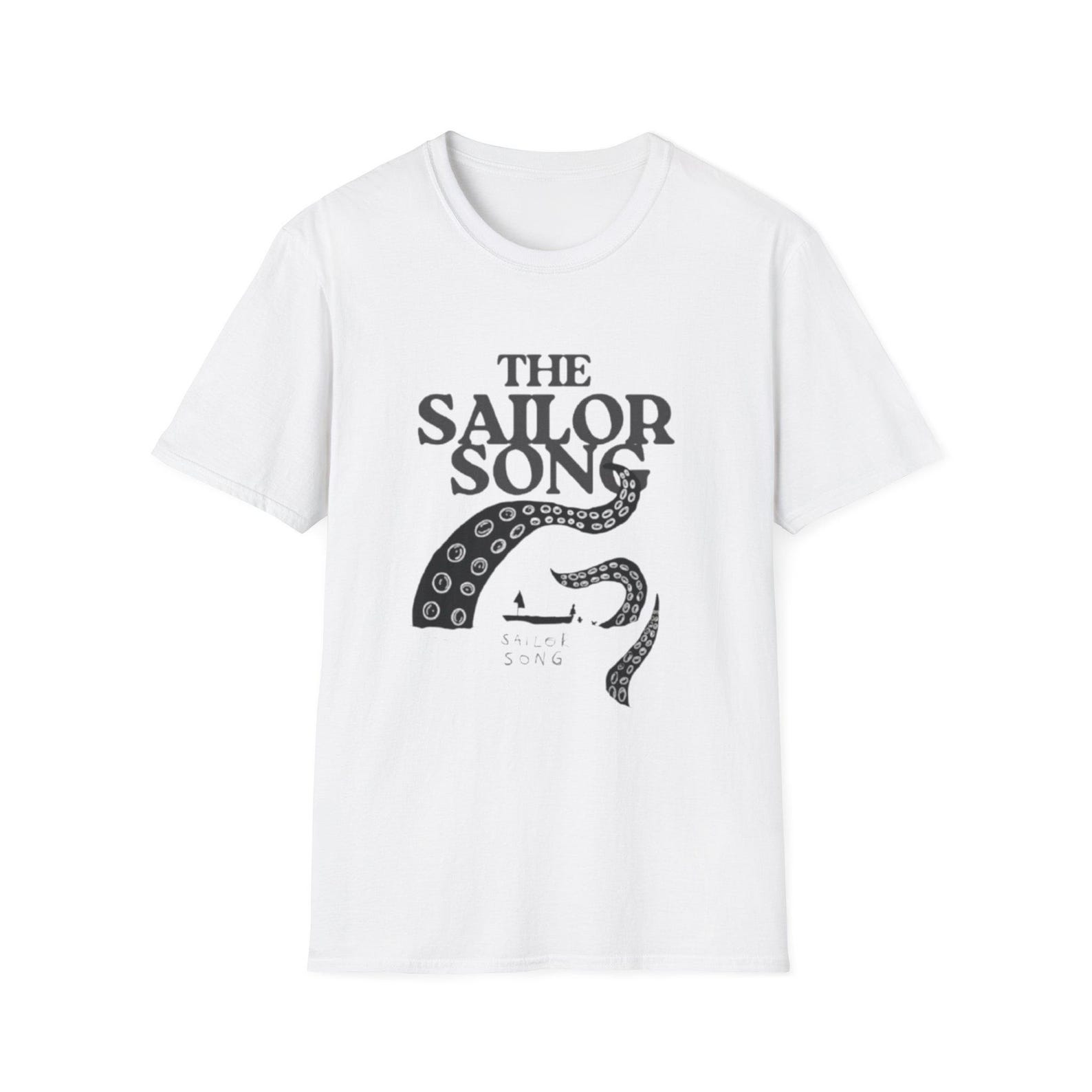 The Sailor Song T-Shirt | Nautical Tentacle Graphic S