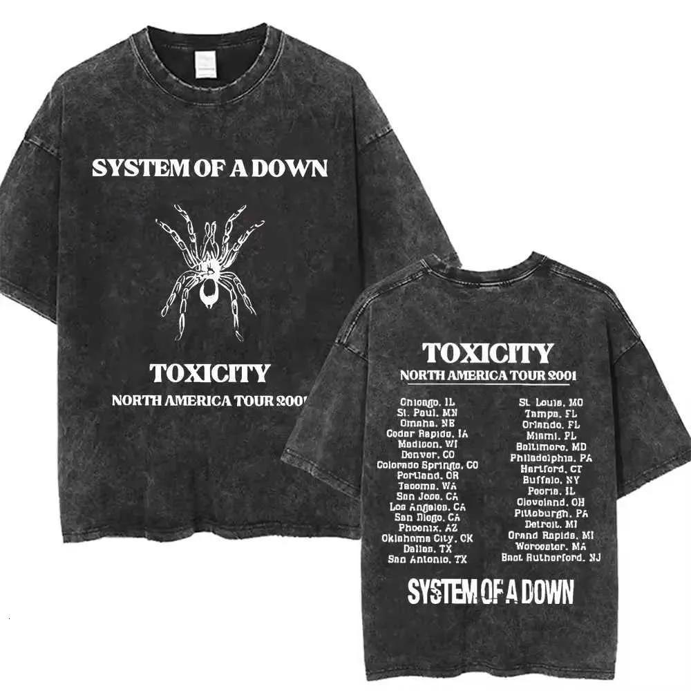 Tee New Clothes Arrival Mens Shirt T-Shirts Men Tshirt for Men Ropa Hombre 90s Alternative Rock Band System of A Down Wa477