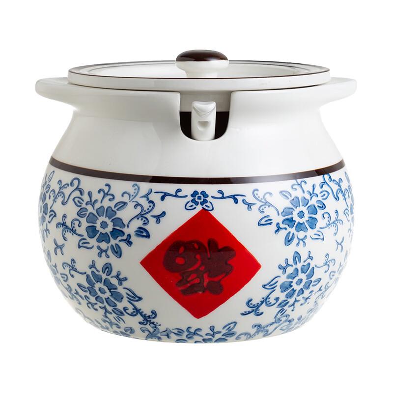 Ceramic Lard and Chili Storage Jar