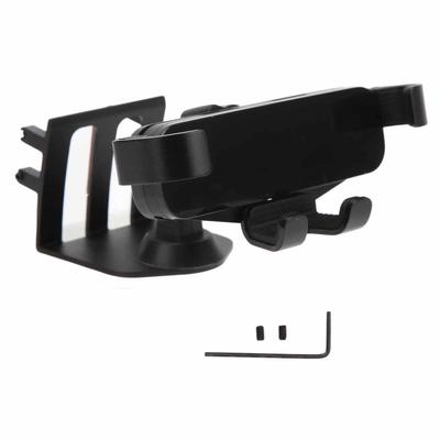 Support de téléphone de voiture noir en alliage d'aluminium pour aérateur de voiture Remplacement pour Subaru BRZ 2012-2020