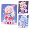 1 Set Diamond Painting Picture Durable Cartoon Design DIY Luminous Diamond Painting Kit