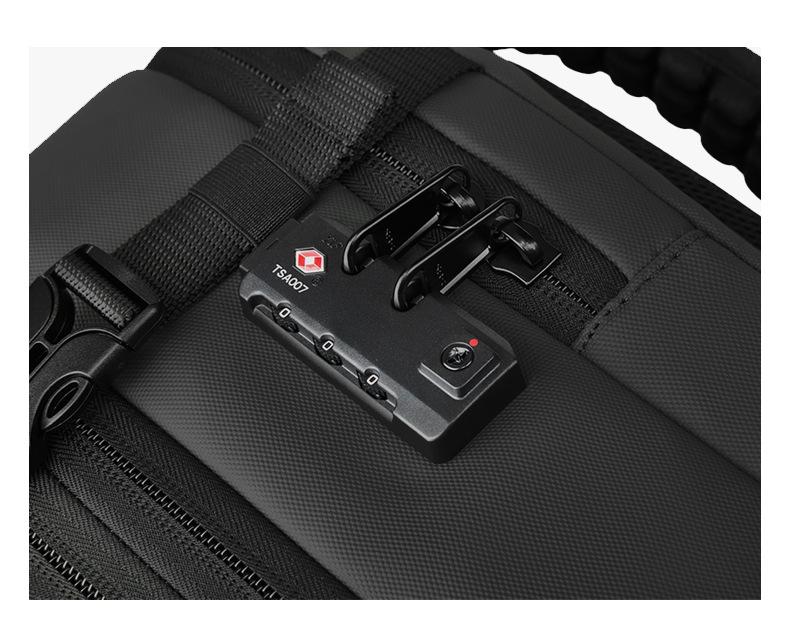 Men's Multifunctional Cross-Border Business Backpack with One-Key Vacuum Sealing for Travel and Laptop Storage