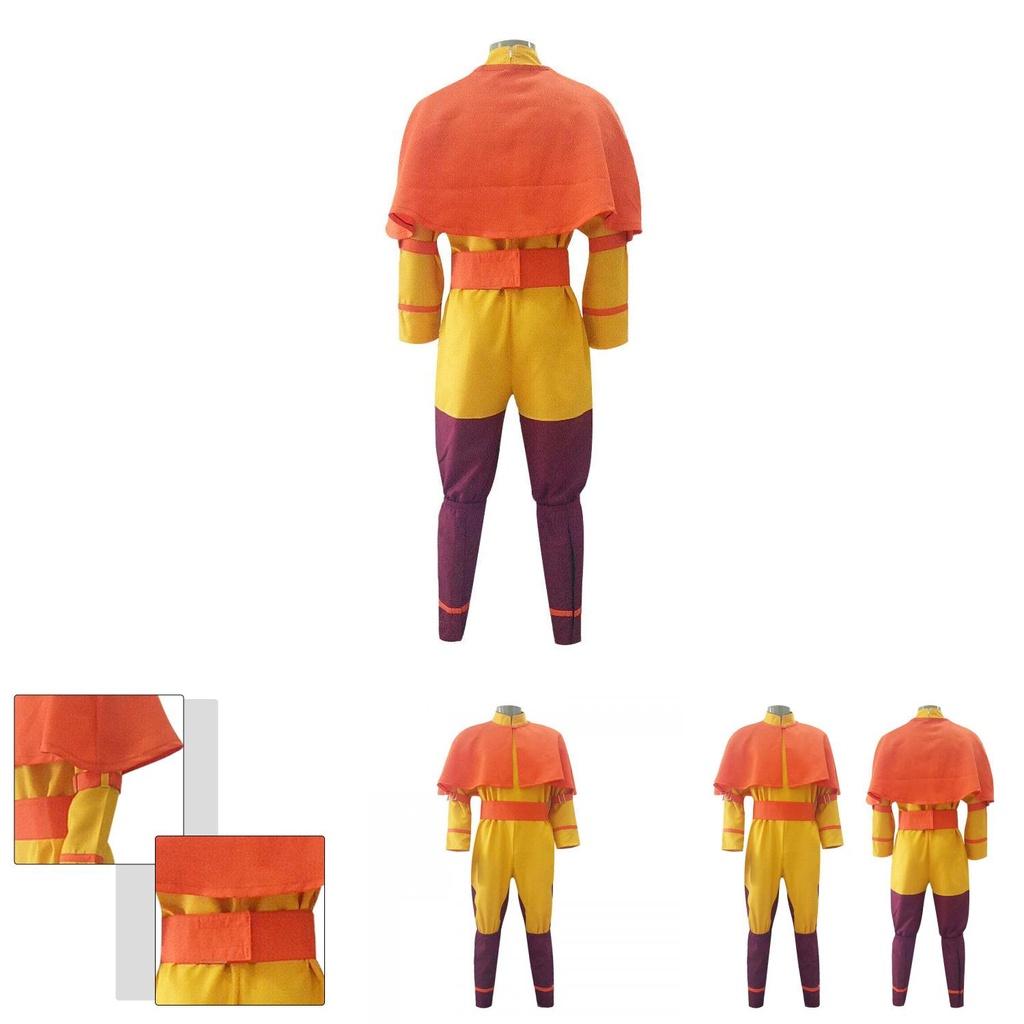Erleben Sie den ultimativen Avatar Der Letzte Luftbändiger Aang Cosplay-Anzug für Männer und Frauen