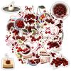 35pcs-50pcs Playful Fruit Stickers Whimsical Dessert Dessert Stickers Fruit Stickers For DIY Phone Laptop Scrapbook Bike Guitar