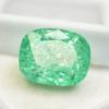STUNNING Natural EMERALD Green Cushion Cut 14.55 Ct Certified Loose Gemstone