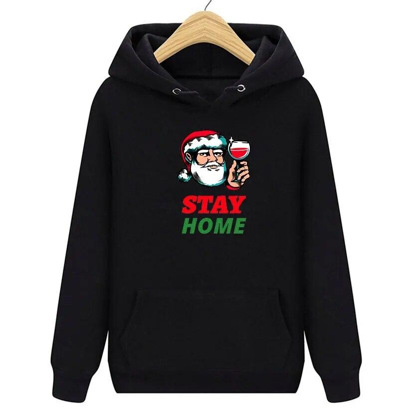 Kawaii Weihnachts Hirsch Kitz Print Hoodies Unisex Mode Marke Trainingsanzug Anime Damen Sweatshirt Hoodie Kinder Hip Hop Kleidung Sudadera Unisex