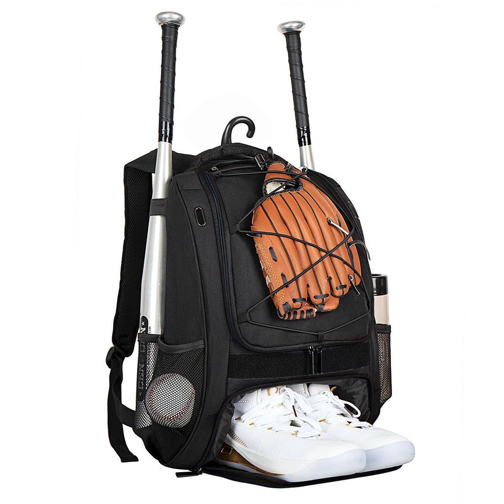 GO Baseball Softball Backpack for Training & Competition - Outdoor Sports Equipment Bag for Children & Adults