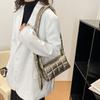 Korean Style Space Cotton Bag Waterproof Small Square Bag Winter Women's Shoulder Bag  Female