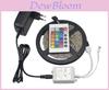 12v 3528rgb Led Tape With Mini Remote Controller Nonwaterproof Bright Lighting For Tv Background Decoration